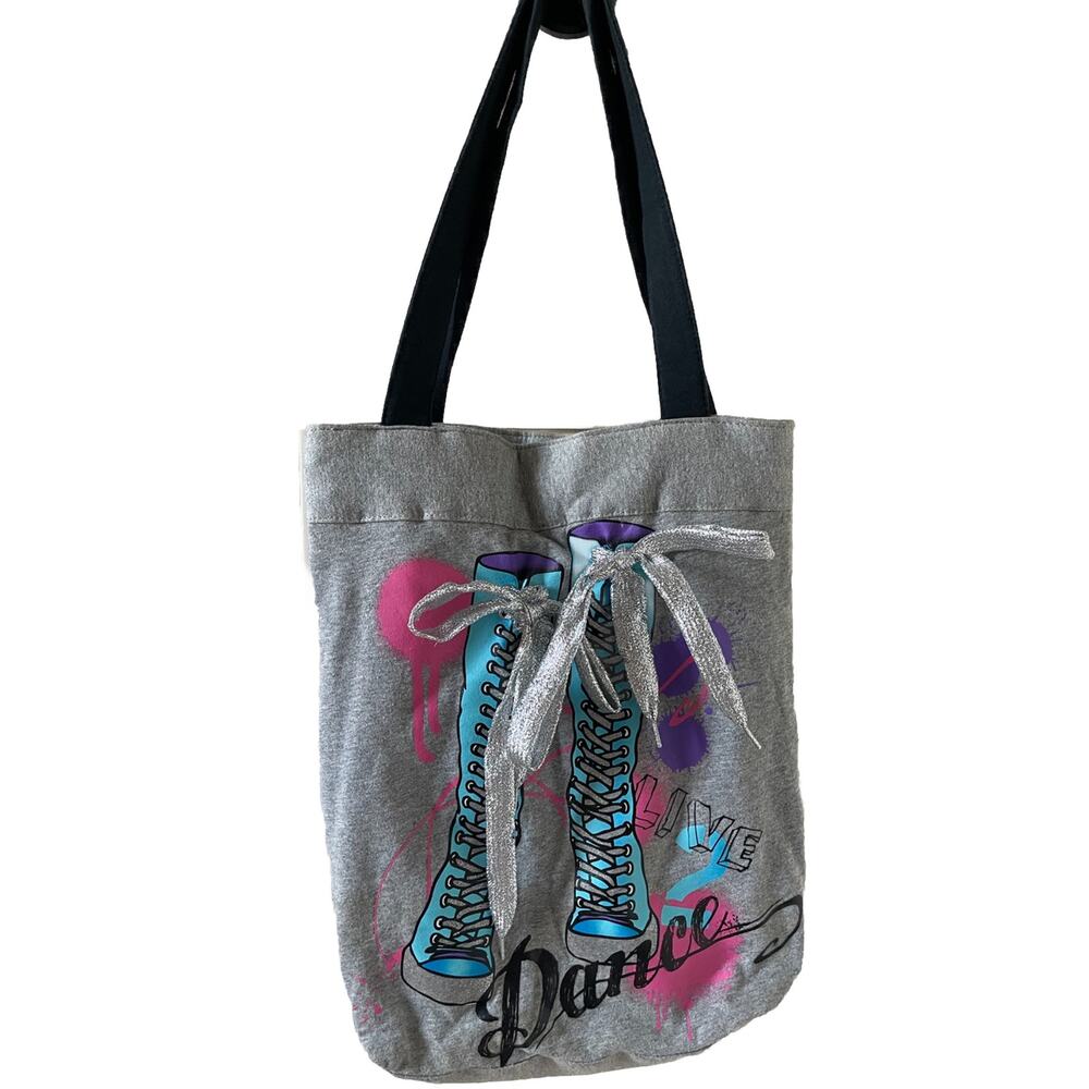 Disney Shake it Up Dance Gear Tote Bag with Metallic Laces